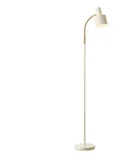 Lampy Halo Design 746859 - Stojacia lampa VOGUE 1xE27/40W/230V krémová/mosadz 746859