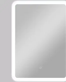 Kúpeľňové zrkadlá CERANO - Kúpeľňové LED zrkadlo Silvano - 60x80 CER-429265