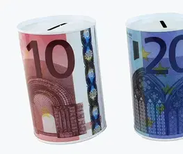 Pokladničky MAKRO - Pokladnička plech Euro rôzne druhy a farby