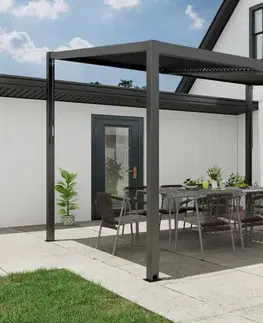 Záhradné pergoly Bioklimatická pergola 4x3 m BIOCLIMATIC 43 Lanitplast