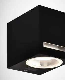 Vonkajšie moderné svietidlá Nástenná lampa 03013 Forest GU10 D GR