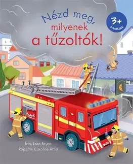 Leporelá, krabičky, puzzle knihy Nézd meg, milyenek a tűzoltók! - Bryan Lara