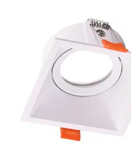 Svietidlá  Podhľadové svietidlo EYE 1xGU10/25W/230V hranatý biela MLOS7241