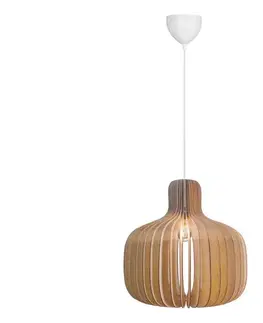 Svietidlá Nordlux - Závesné svietidlo na lanku HAZO 1xE27/60W/230V béžové 2512053014