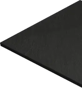 Vane MEXEN/S - Hugo sprchová vanička SMC 80 x 80, čierna, krytka čierna 42708080-B
