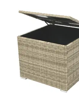 Príslušenstvo DEOKORK Box na podušky SEVILLA 82 x 82 cm (béžová)