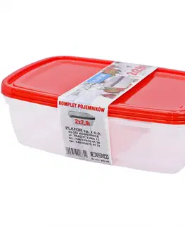 Dekorácie a bytové doplnky Sada nádob 2x2,9l 662-00