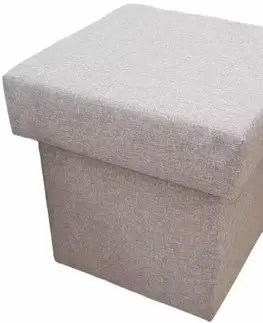 Taburetky na sedenie Taburetka štvorcová malá Lux 05