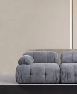 Pohovky a gauče Dvojmiestna pohovka Petite 2 - Grey