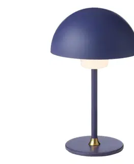 Lampy Halo Design 747603 - LED stmievateľná nabíjateľná lampa MOON LIGHT LED/2,7W/2600 mAh modrá 747603