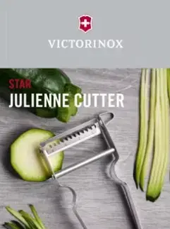 Škrabky na zemiaky, zeleninu a ovocie VICTORINOX Škrabka VICTORINOX STAR na jemné prúžky - Julienne 6.0914