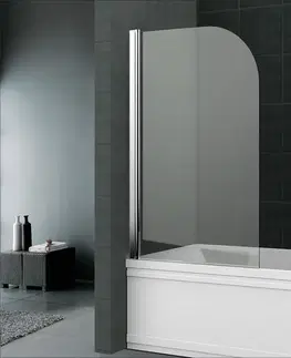 Vaňové zásteny Mereo Váňová zástena, 70 cm, chróm ALU, sklo Číre CK70123K