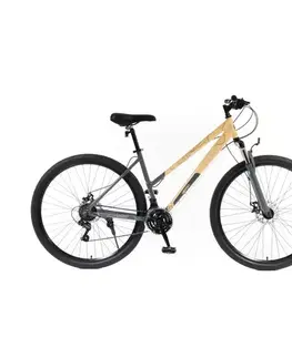 Bicykle Dámsky crossový bicykel Olpran Columba 28" - model 2026 piesková/šedá - 18" (160-175 cm)