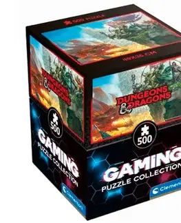 500 dielikov Puzzle v kocke Dungeons & Dragons 500 Clementoni