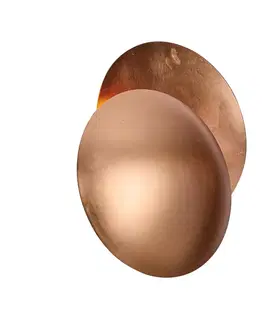 Nástenné osvetlenie Moderné nástenné svietidlo medené 34,5 cm 2-svetlá - Sunrise