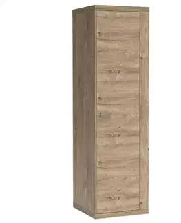 Šatníkové skrine Skriňa Natural N-2 1D Ribbeck