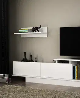 TV stolíky ASKOS TV stolík, biela matná