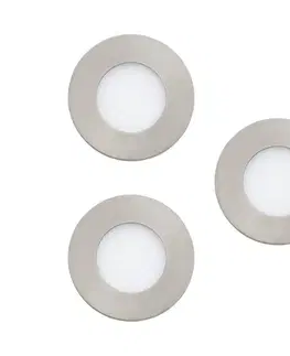 Svietidlá Eglo 900111-SADA 3x LED Stmievateľné kúpeľňové svietidlo FUEVA-Z 2,8W/230V IP44 900111