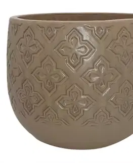 Záhrada Keramický kvetináč R 969-8.5 COFFEE-180