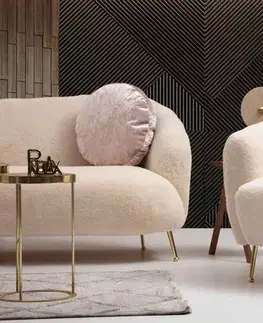 Kreslá Kreslo ušiak Istiridye - Beige