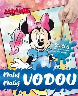 Pre deti a mládež - ostatné Maľuj vodou Minnie
