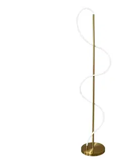 Lampy  LED Stojacia lampa EMMA LED/24W/230V zlatá 330192