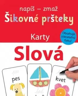 Príprava do školy, pracovné zošity Slová – Šikovné pršteky