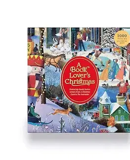1000 dielikov A Book Lover's Christmas 1000-piece puzzle