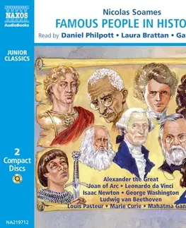 Svetová beletria Naxos Audiobooks Famous People in History – Volume 2 (EN)
