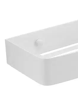 Regály a poličky Gedy - SMART polička do sprchy, 300x45x128 biela matná 241702
