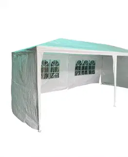Záhradné pavilóny a stany Záhradný pavilón 3x6x2,7 m biela