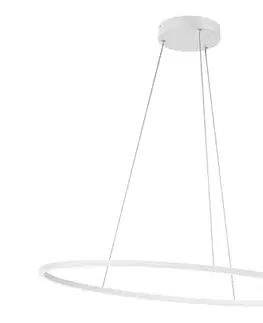 Svietidlá Redo 01-3337 - stmievateľný LED luster na lanku LEO LED/48W/230V biely 01-3337