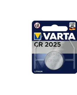 Predlžovacie káble Varta 6025 - 1 ks Lithiová batéria CR2025 3V 6025112401