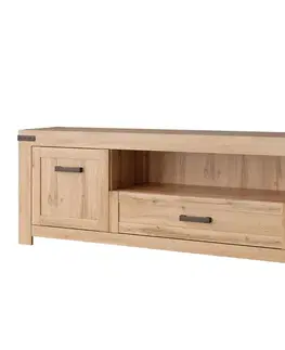 TV stolíky MARIETTA TV stolík 1D1S, dub Wotan