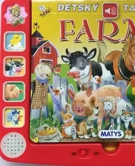 Zvukové knihy Detský tablet: Farma - Tony Wolf