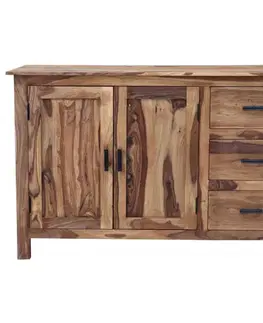 Komody Komoda Rami 140x90x45 indický masív palisander