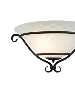 Svietidlá Elstead TCH-WU-BLACK - Nástenné svietidlo TORCHIERE 1xE27/60W/230V TCH-WU-BLACK