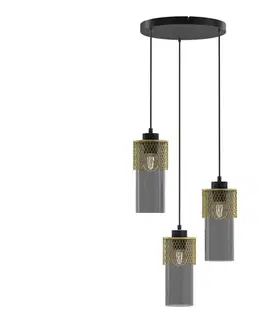 Svietidlá  Luster na lanku GLAM 3xE27/60W/230V MLP8388