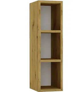 Kuchynské skrinky visiace Kuchynská Skrinka Isabel WO20 čierna/artisan