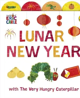 Leporelá, krabičky, puzzle knihy Lunar New Year with The Very Hungry Caterpillar - Eric Carle