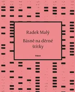 Česká poézia Básně na děrné štítky - Radek Malý