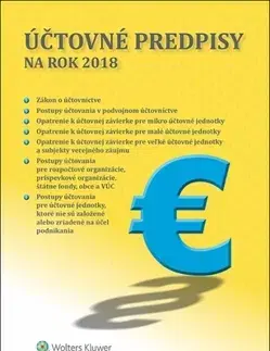 Dane, účtovníctvo Účtovné predpisy na rok 2018