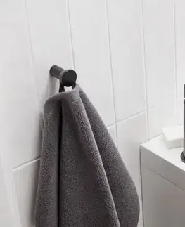 Kúpeľňové batérie KFA - MOZA stojanková umývadlová batéria, čierna + click/clack 5032-815-81