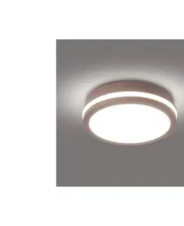 LED osvetlenie Brilagi - LED vonkajšie stropné svietidlo BENE LED/18W/230V priemer 21,5 cm hnedé IP54 BRI731