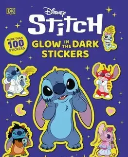 Pre deti a mládež - ostatné Disney Stitch Glow in the Dark Ultimate Sticker Book
