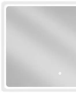 Kúpeľňové zrkadlá MEXEN - Sun zrkadlo s osvetlením 80 x 60, LED 6000K, 9807-080-060-611-00
