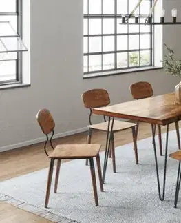 Stoličky Avola AV1781-48KD Lavica