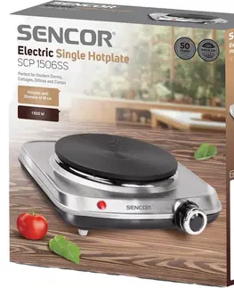 Variče Sencor SCP 1506SS jednoplatničkový varič