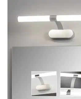 Kúpeľňové zrkadlá Brilagi - LED kúpeľňové osvetlenie na zrkadlo TUBEO LED/6W/230V 40 cm IP44 strieborné FG-M1-C07-400-SLV
