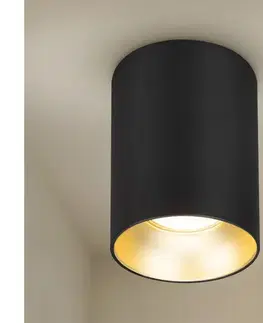 Svietidlá BRILAGI - LED RGBW stmievateľné bodové svietidlo TRINE 1xGU10/4,8W/230V čierna/zlatá BG1004+AI2382